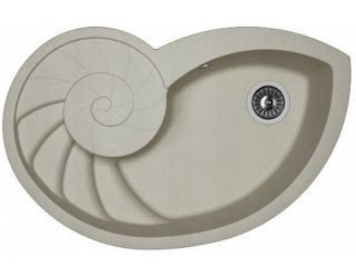 Кухонная мойка Florentina Наутилус грей